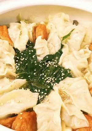 10分で出来ちゃう！おでん風味の水餃子鍋-レシピのメイン写真