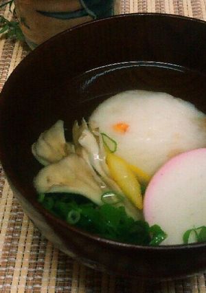 簡単✨えびしんじょうのお吸い物-レシピのメイン写真
