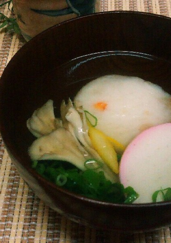 簡単✨えびしんじょうのお吸い物-レシピのメイン写真