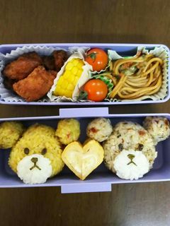 キャラ弁(ルルロロ)-レシピのメイン写真