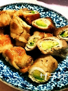 簡単☆美味しい♪アボカドの豚肉巻き-レシピのメイン写真