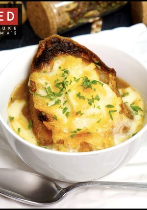 簡単！3つ星の味！オニオングラタンスープ-レシピのメイン写真
