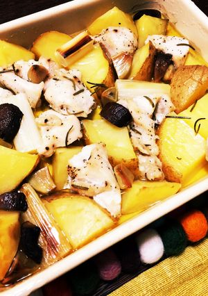 チキンのグリル野菜添え-レシピのメイン写真