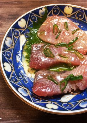 お刺身の簡単カルパッチョ-レシピのメイン写真