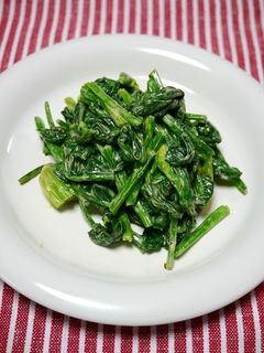 簡単!ほうれん草のカレーマヨ和え-レシピのメイン写真