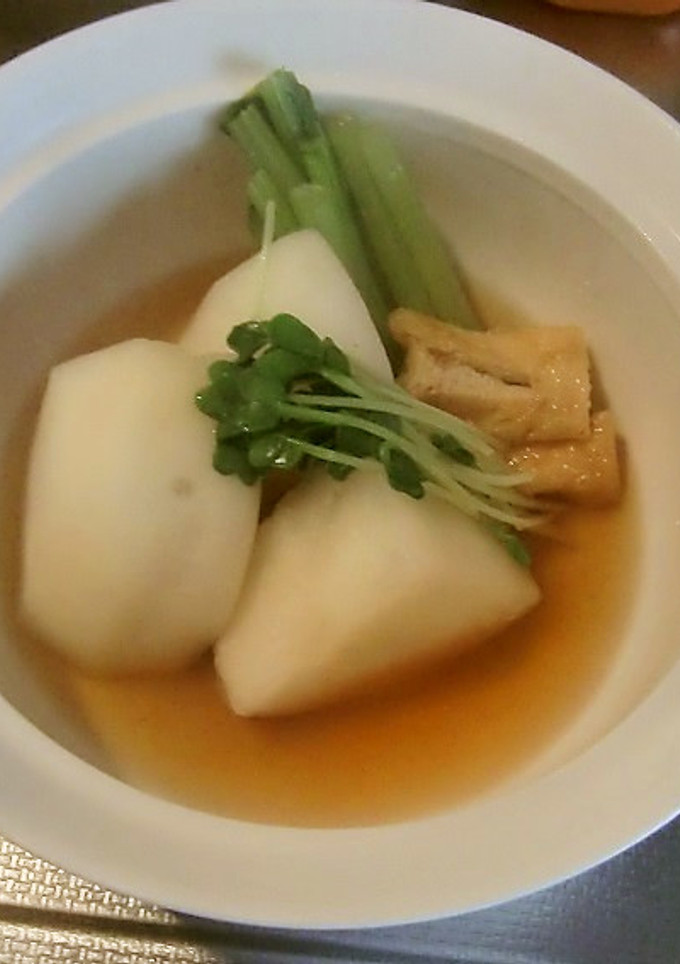 かぶとカイワレ大根の、あっさり煮-レシピのメイン写真