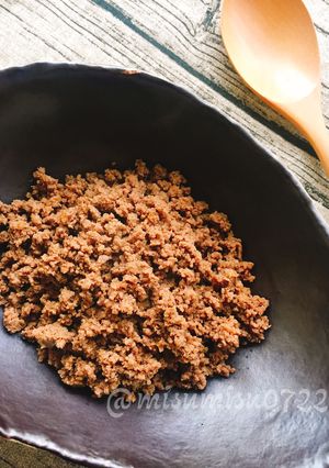 【作り置きに】煮るだけ合挽き肉で肉そぼろ-レシピのメイン写真