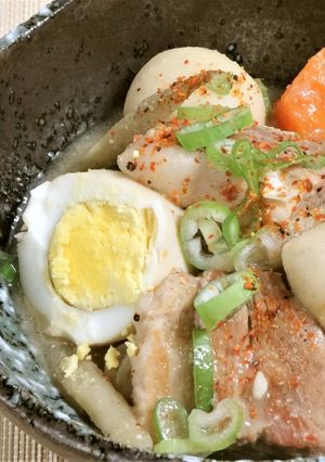 ＊豚バラと里芋の味噌煮＊-レシピのメイン写真