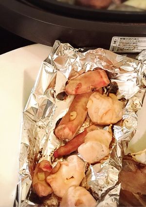 グリルで♪白子のにんにく焼き-レシピのメイン写真