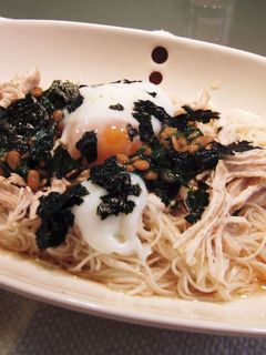 ぶっかけ納豆そうめん-レシピのメイン写真