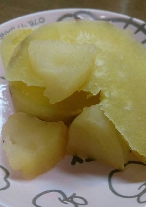 シンプルなさつまいものりんご煮-レシピのメイン写真