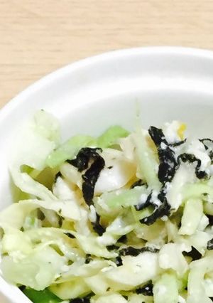 ノンオイル♪キャベツの豆腐サラダ-レシピのメイン写真