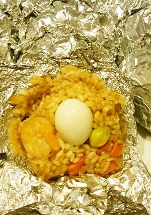 アルミホイールで簡単絶品☆中華ちまき☆-レシピのメイン写真