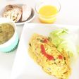 ポテトとソーセージのまんぷくオムレツ