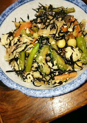 具沢山五目ゴーヤひじき-レシピのメイン写真