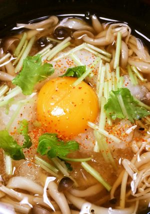 あったまる〜きのこおろしうどん(^^)-レシピのメイン写真
