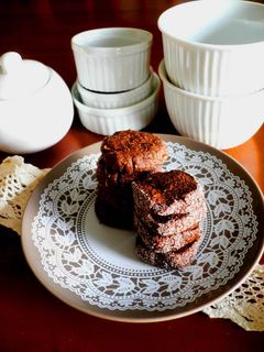 ココアとアーモンドのサクサククッキー♪-レシピのメイン写真