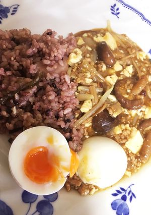玄米黒米里芋にんにくカレー(^_^)-レシピのメイン写真