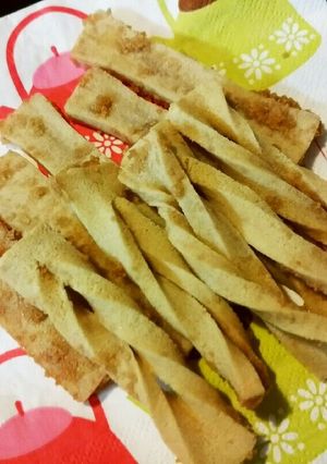 低糖♡高野豆腐でカリッ！ガーリックラスク-レシピのメイン写真