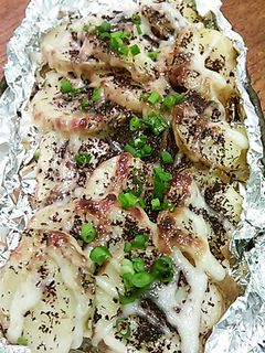ポテトゆかり焼き-レシピのメイン写真