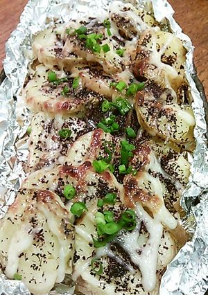ポテトゆかり焼き-レシピのメイン写真
