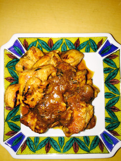 鶏と柿ジャム照り焼き-レシピのメイン写真