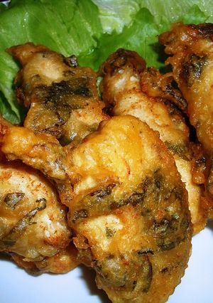 大葉にんにく醤油ｄｅ鶏チーズフリッター-レシピのメイン写真