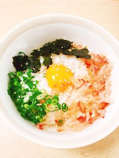 朝にぴったり☆薬味のっけまぜごはん-レシピのメイン写真
