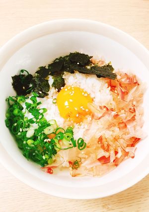 朝にぴったり☆薬味のっけまぜごはん-レシピのメイン写真