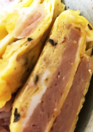 スパム入り卵焼き-レシピのメイン写真