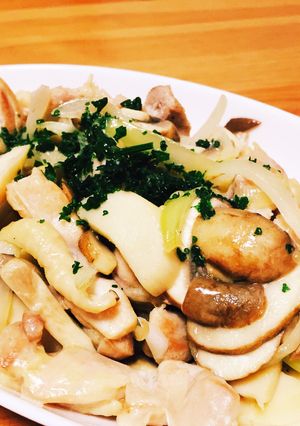 きのこと鶏のチーズ炒め-レシピのメイン写真
