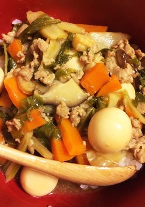ゴハンがススム♡中華丼-レシピのメイン写真