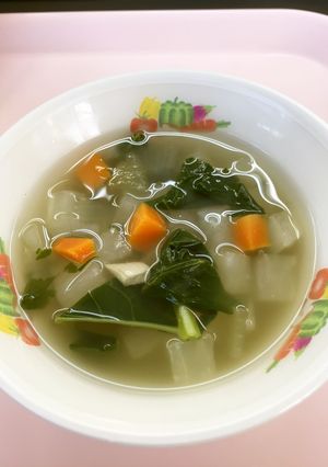 大根スープ ★宇都宮学校給食-レシピのメイン写真