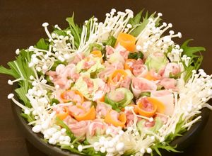 野菜とお肉をクルクル巻いて❀　映え鍋☆-レシピのメイン写真