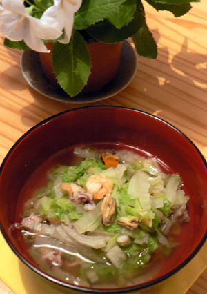白菜とアサリのおいしい関係-レシピのメイン写真