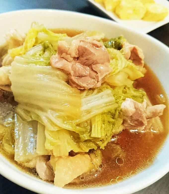 簡単☆美味しい!白菜と鶏ももの炊いたん-レシピのメイン写真