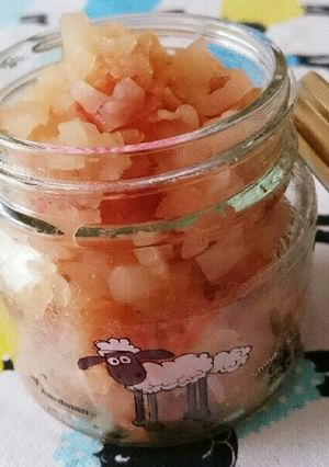 シンプル！りんごのシャキシャキジャム-レシピのメイン写真