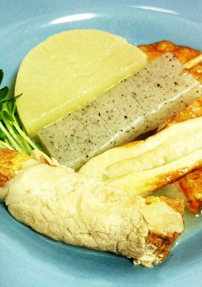 糖質制限☆おでん種に厚揚げの豚肉巻き-レシピのメイン写真
