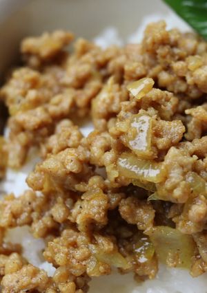 お弁当にも(^-^)♪ カレーそぼろ-レシピのメイン写真