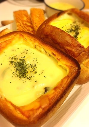 とろーりチーズの簡単パングラタン☆★-レシピのメイン写真