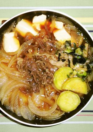 牛丼鍋-レシピのメイン写真