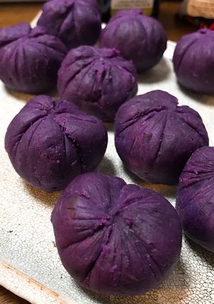 紫芋 きんとん風スイートポテト-レシピのメイン写真