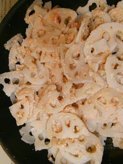 れんこんのたらこバター炒め-レシピのメイン写真