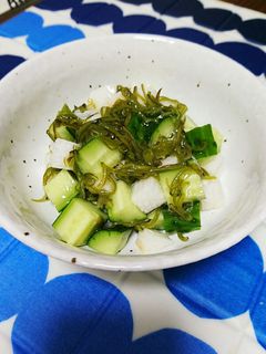 山芋とめかぶのネバネバサラダ-レシピのメイン写真