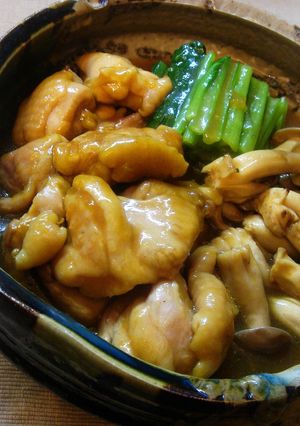 鶏の冶部煮◇カレー風味-レシピのメイン写真