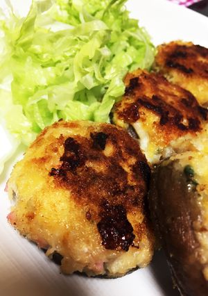 しいたけの海老詰め焼き-レシピのメイン写真