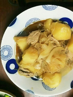 体に優しい優しい味の肉じゃが-レシピのメイン写真