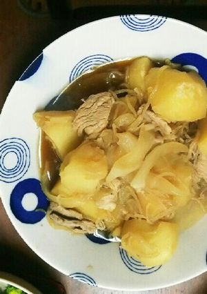 体に優しい優しい味の肉じゃが-レシピのメイン写真