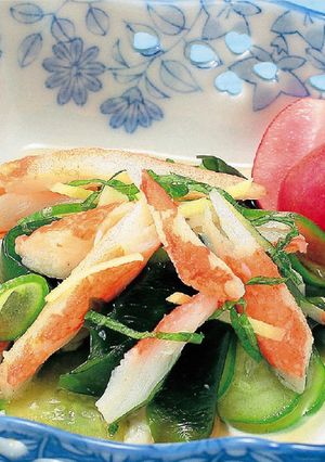 ずわいがにのあっさり酢の物-レシピのメイン写真