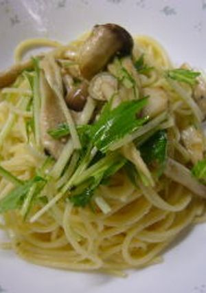 ゆずこしょうでオイルパスタ-レシピのメイン写真